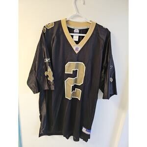 Vintage Aaron Brooks #2 Saints Reebok Jersey Men's XL Black NFL On Field Replica